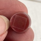 Vintage Natural Vegetable Tagua Nut Buttons Round Square 14 Mm X 7