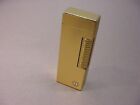 Dunhill Rollagas Lighter    Gold Barley With D-logo    Pipe Flame    Mint  