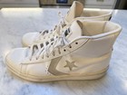 Vintage 1980s Converse All Star Pro Hi Leather Basketball Shoes Usa Made Sz 11