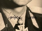 Wwii German Luftwaffe Fighter Pilot Ace Wolfgang Spate Signed Photo