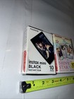 2 Fujifilm Instax Mini Instant Film 10 Sheets Exp  08 20 Shiny Star  Black Frame