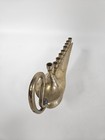 Hanukkah Menorah Jewish Judaica Israel Vintage Brass Chanukah Candle Holder