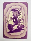 1940s Pinocchio Game Card Castell Pepys Disney Rare Card Red P