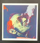 Andy Warhol   Rare 1984 Signed   Hermann Hesse   Vintage Print  Framed
