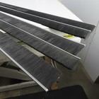 72  X 2-1 4  Black Door Brush Sweep Lot Of 5