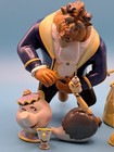 Disney Beauty And The Beast Plastic Figurines Lot Of 9 Cake Topper Toys