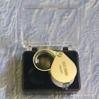 Jeweler s Loupe Vintage Bausch Lomb Coddington Pocket Eye Magnifier Dual Lenses