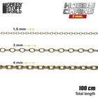 Hobby Chain 4 Mm  1 Meter  Compatible With Scale Models Aos Tow Wargames Minis
