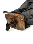 Antique 1900s  Black Silk Mourning Purse Victorian 21 