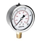 Pressure Gauge 100 Psi Glycerin Filled Lead Free Brass 1 4 Npt Water Pump Rv