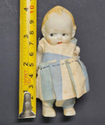 Vintage Ceramic Doll Figurine Jointed Arms Japan  a9 