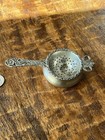 Vintage Tea Strainer And Drip Bowl