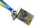 Midway Arcade Games Lanyard W  Id Holder   Charm - Gauntlet