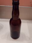 Antique 1900 s Amber Long Neck Beer Bottle a  B Co 120   super Nice  9 25 x 2 5 