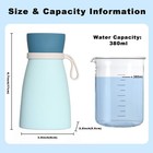 Large Pvc Rubber Hot Water Bottle Bag Warm Relaxing Heat   Cold Therapy 380ml