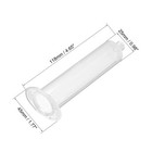 30cc 30ml Clear Adhesive Syringes Tube Sleeve With Piston For Industrial  5 Pcs