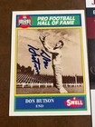Don Hutson Signed Football Card Jsa Green Bay Packers Alabama Crimson Tide