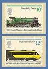 British Post Office - Extremely Rare Set Of 4 Phq Cards - No  12 - Trains - 1975