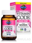 Garden Of Life Vitamin Code Raw One Women Daily Multivitamin 60 Capsules