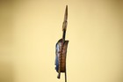 African Tribal Mask Wall Hanging Art Hand Carved Wood Sculpture Home Decor-g6058