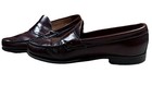 Gh Bass Co  Weejuns Mens Loafers Shoes Burgundy Leather Penny Vintage Size 9 5