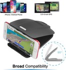 Gps Dash Mount  matte Black Dock  For Garmin Nuvi Drive Dezl Drivesmart  Tomt   
