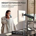 Single Monitor Desk Mount  Adjustable Gas Spring Monitor Arm For Lcd Pc Screen 1