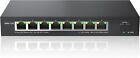 8 Port 2 5g Ethernet Unmanaged Network Switch W 10g Sfp 60gbps Capacity