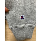 Champion Mens Heather Gray Crewneck Sweatshirt Relaxed Fit Fleece Pullover M