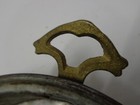 Antique Copper Lined Brass Handle 19th Century Hand Made Pot