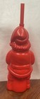 Rare Vintage 90s  Coca-cola Coke Red Santa Claus Plastic 14 Oz