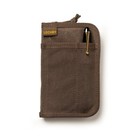 Lochby Pocket Journal Brown Waxed Canvas    Travel Journal Notebook 