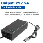 24v Xlr Jazzy Electric Wheel Wheelchair Charger Lead-acid B4ttery Charger 5a