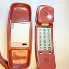 Vtg 1987 At t Pink Mauve Pink Telephone Trimline 400 Push Button Desk Wall Phone