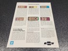 1977 Wagons By Chevrolet Dealer Sales Brochure Uncirculated New Old Stock   Read