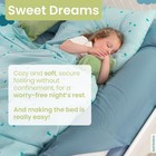 Banbaloo Toddler Bed Bumper Xl Foam Bed Rail For Queen King Twin Full Beds