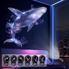 Led Usb Projector Night Light 3 6 Patterns Whale Butterfly Jellyfish Gift