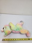 1998 Ty Pillow Pals Sherbert Tie Dye Plush Bear Pastel Rainbow 13    Stuffed Toy