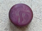Vintage Marbled Red Purple Amber  Bakelite Catalin Bakelite Rod 357gr