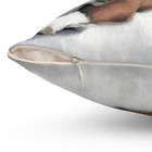 Playful Boston Terrier Throw Pillow