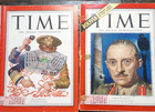Vintage Time Magazine Lot Of 6-  1951-1965  Damaged