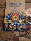 Marx Toy Electric Ball Blowing Target Game  Tin Instructions  1950s With Box