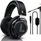 Philips Wired Headset Over-ear Stereo Hifi Headphones With Attachable Microphone