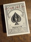 Sold Out  Purple Bicycle Prototype Playing Cards Rare Ltd Minor Crease 3          