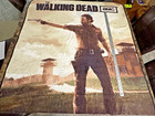 2013 Amc - The Walking Dead - Rick Grimes - Fleece Throw Blanket 45  X 60 