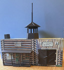 Vintage 1964 Marx 54mm Fort Apache Playset 3681 Plastic Fort   Toy Soldiers Box