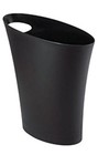 Umbra Skinny Trash Can 2-gallon  7 5l  Capacity  black 