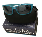 New Salt Life St Pete Aquamarine Smoke Silver Lens Salty Nwt Saltlife  169 Sale