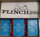 Vintage Parker Brothers Flinch Card Game 1963 Collectible Nostalgic Family Game