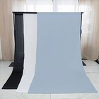 10 Ft Black Dual Cross Bar Photography Backdrop Stand Wedding Party Supplies